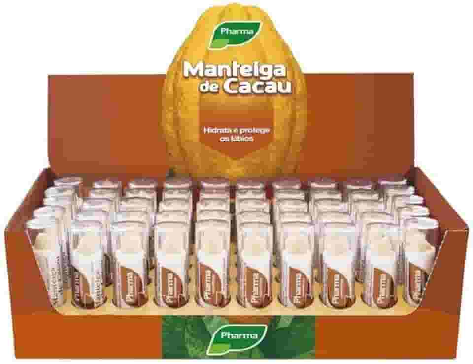 Manteiga de Cacau Protetor Lábios com 50 unidades 3,5G PHARMA