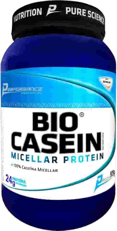 Caseína Micelar em pó Bio Casein 909g - Performance Nutrition (Baunilha)