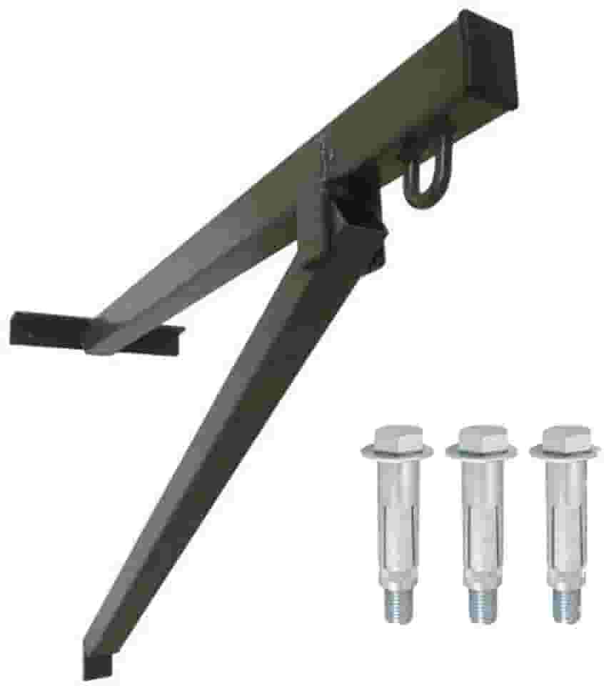 Suporte Aço Zincado Parede Reforçado Para Saco De Pancada - Envio Imediato Com Garantia - Gorilla
