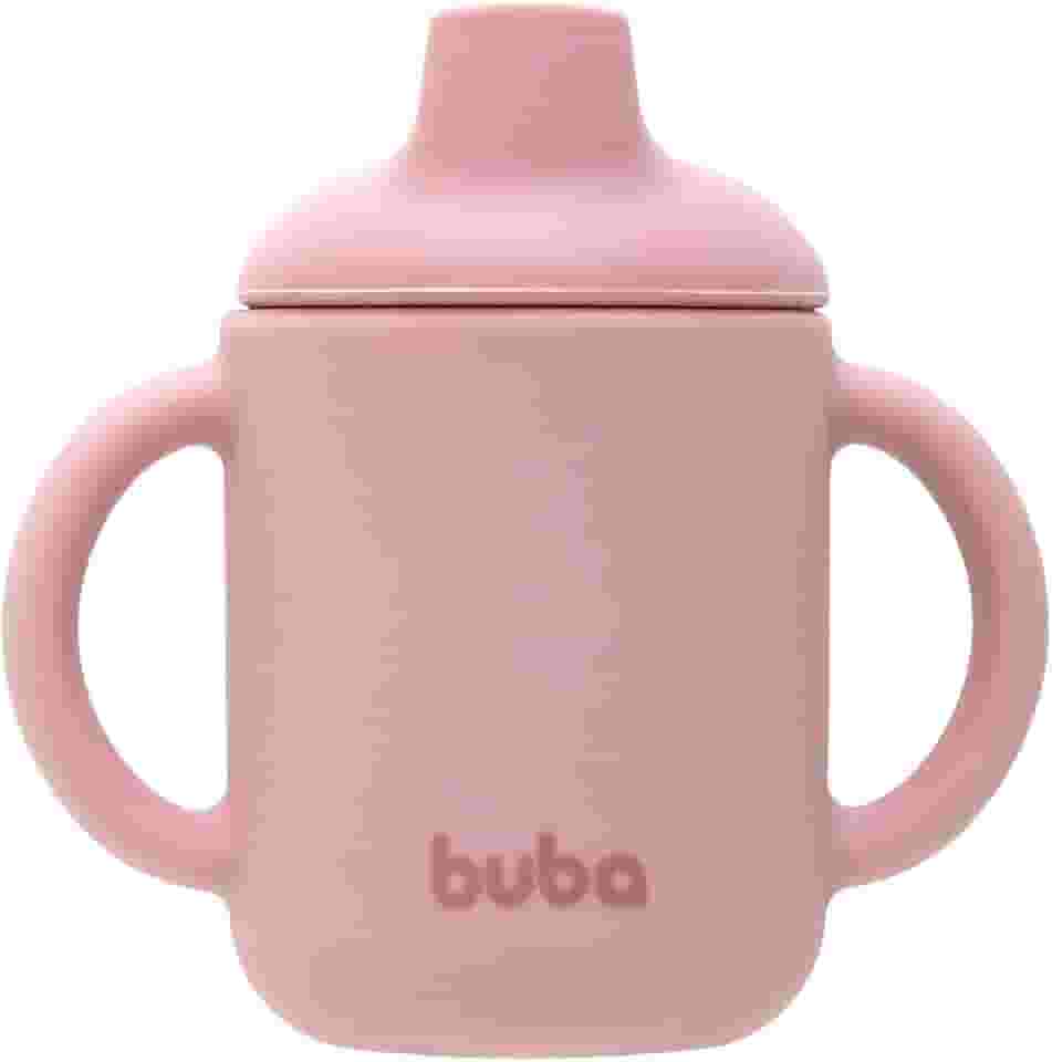 Buba, Copo Em Silicone Rosa
