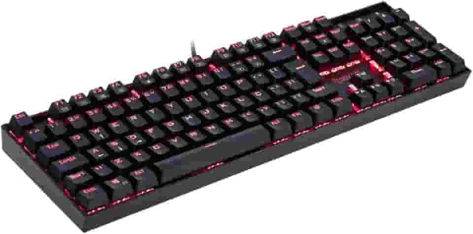 Redragon TECLADO MECANICO MITRA SWITCH MARROM, Preto