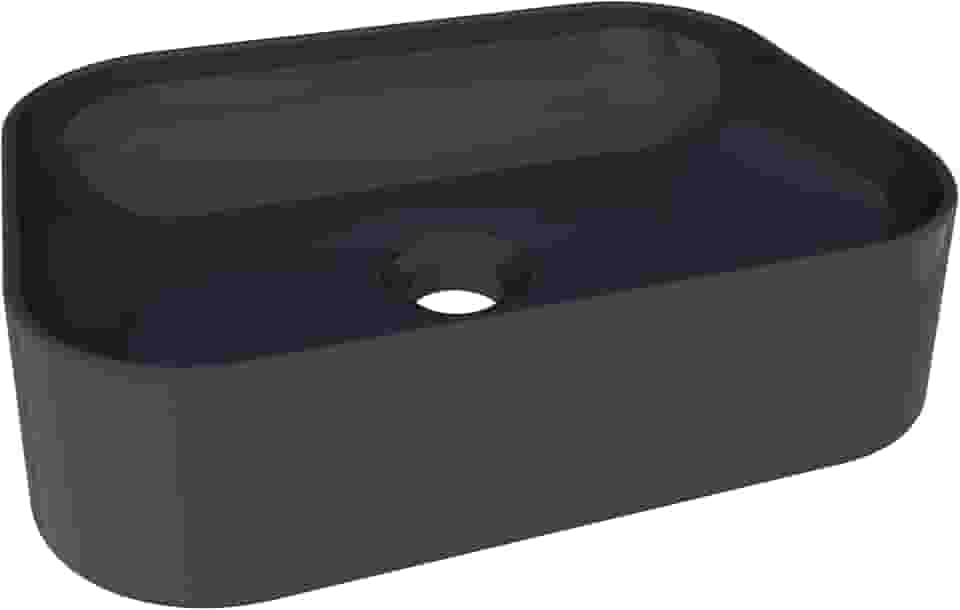 Cuba para Banheiro Luna Preta em Mármore Sintético - Cozimax