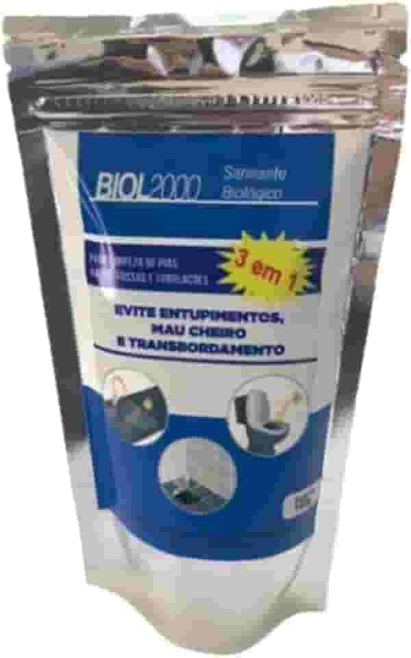 Biol 2000 100g - Limpa Fossa, Caixa De Gordura E Ralos