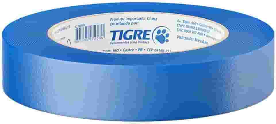 Fita crepe 24mm X 50M AZUL - TIGRE (62182024)