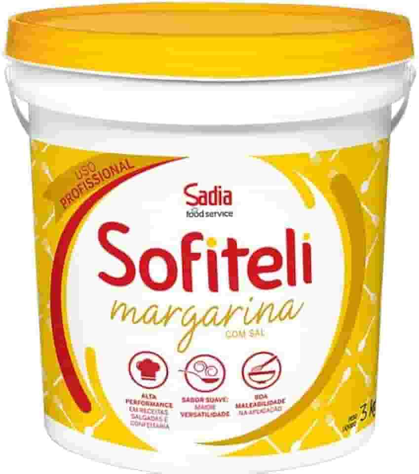 Margarina Sofiteli Com sal Balde com 3kg