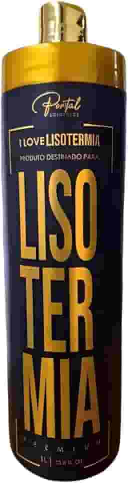 Progressiva Orgânica Lisotermia Liss Única 1L – Selagem Extremo Sem Formol, Cabelos Lisos, Hidratados e com Brilho Intenso