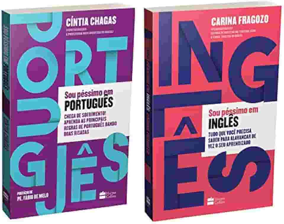 Kit Sou Péssimo em Inglês + Sou Péssimo em Português