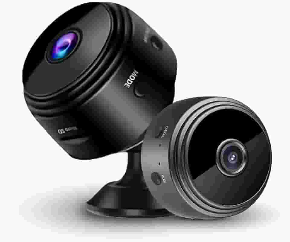 Mini Câmera Espiã A9 Wi-Fi Full HD 1080p com Sensor de Movimento e Visão Noturna | Gravação Remota via App | Mini Câmera de Segurança Portátil Ideal para Casa, Escritório e Bebê Monitor TDEVC