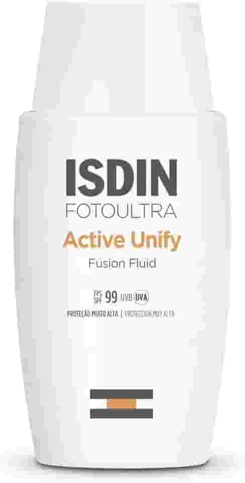 Protetor Solar e Clareador Facial ISDIN Active Unify FPS 99 - 50ml