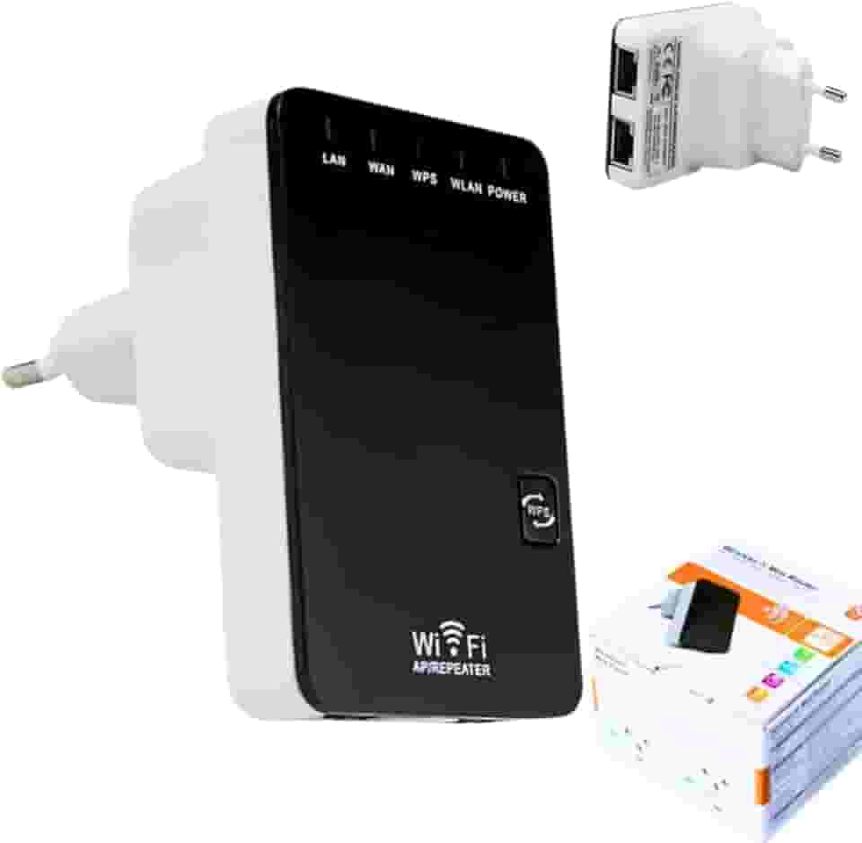 Amplificador de Sinal Wifi Roteador 300Mbps Sem Fio Turbo Repetidor Sinal de Internet 2.4GHz