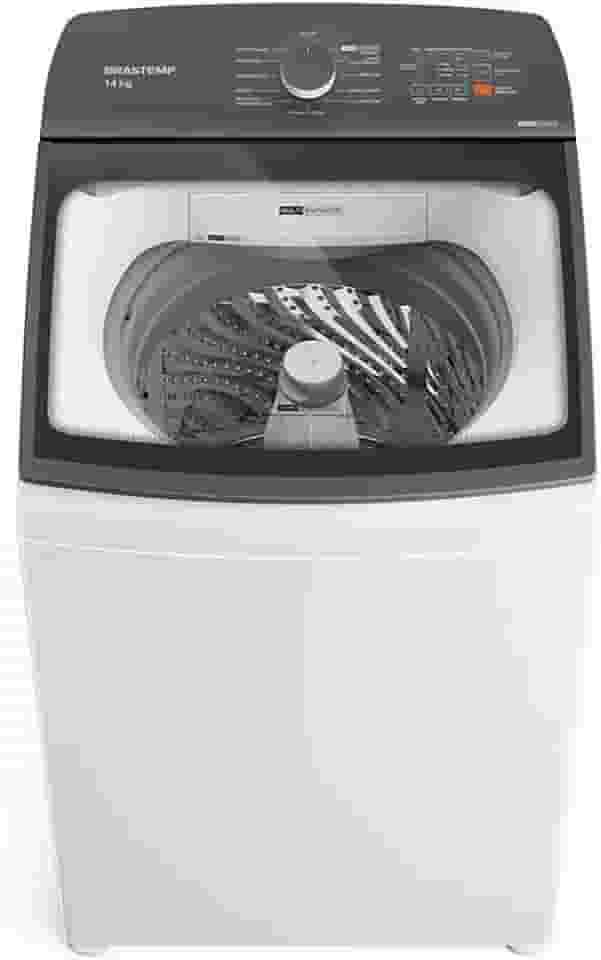 Máquina de Lavar Brastemp 14Kg Branca com Ciclo Tira Manchas Advanced e Smart Sensor - BWK14BB 110V