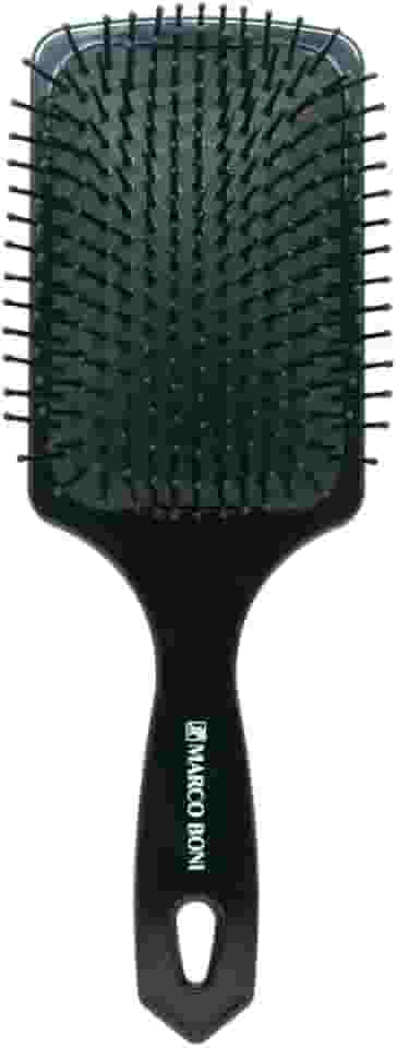 Marco Boni, Escova Raquete Nylon Pin Uso Diario Pro School Preta, 7494, Marco Boni, Preta, 1 Unidade.