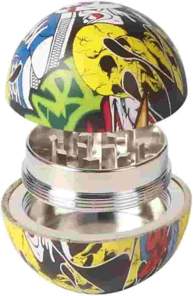 Triturador Dichavador Personagens Metal Sortido - Tabaco, Alho e Temperos