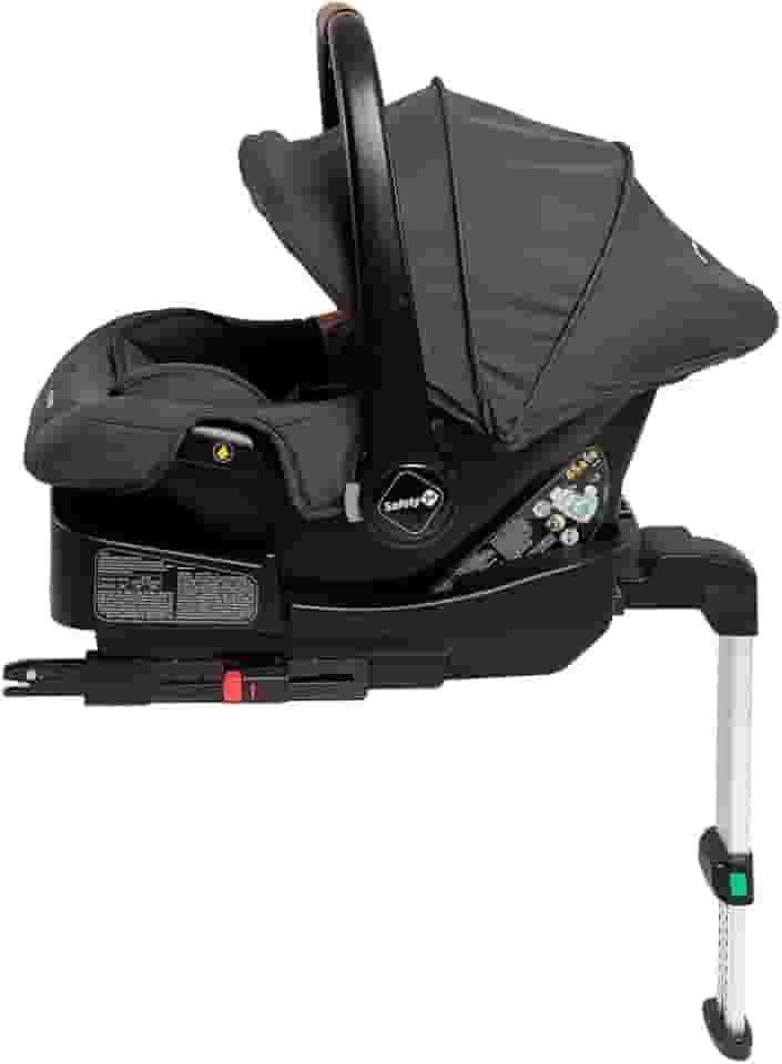 Bebê Conforto Safety 1st, 4Safe, com base Isofix, Black Graphite
