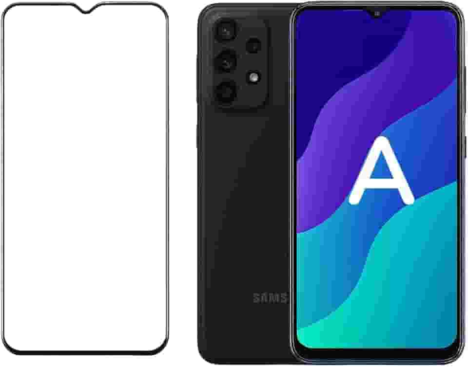 1 ou 3 Películas de Vidro A 3D para Todos: A26 A36 A56 A05 A15 A25 A03 A13 A23 A10 A02 M10. (1, Transparente, A03)