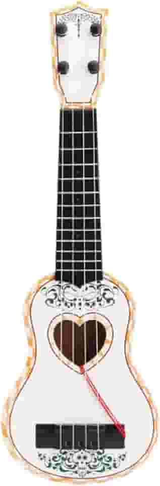 menolana Ukulele infantil de 17 polegadas, brinquedo educativo para o desenvolvimento musical, instrumento musical para festas, indicado para crianças a partir