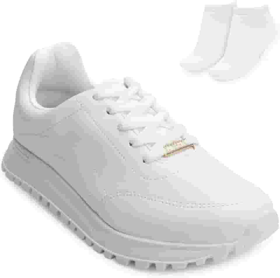 Tênis Casual Feminino Flatform Conforto Vizzano Original