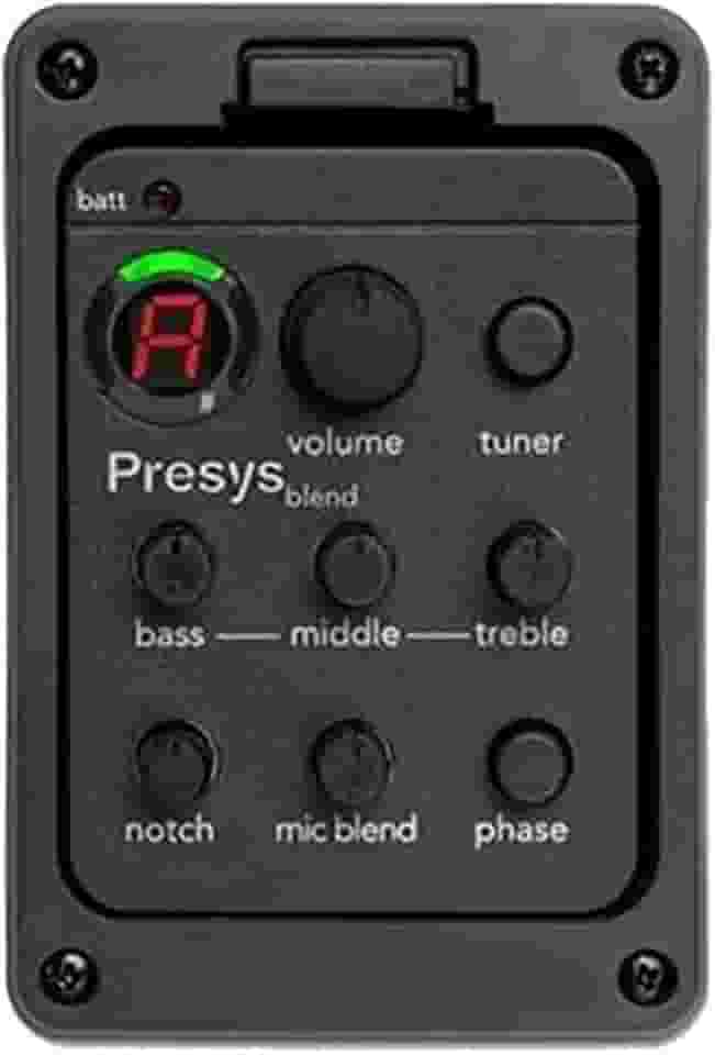 Captador Piezo Fishman 301, Sintonizador EQ de Pré-Amplificador de Violão