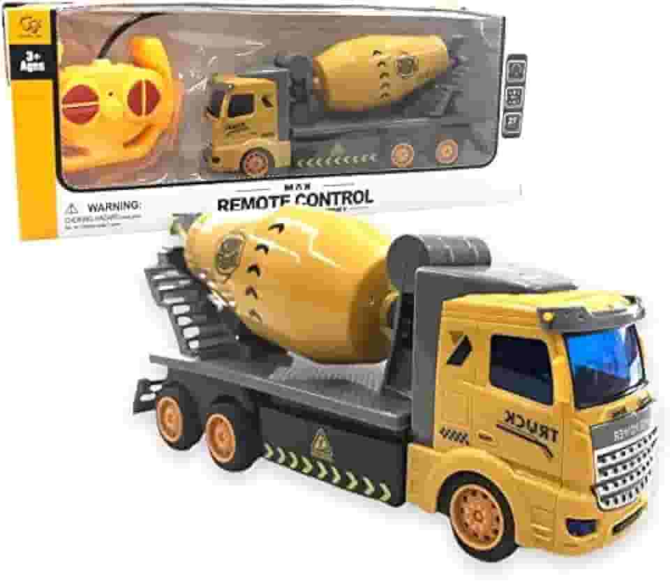 Brinquedo Carrinho Controle Remoto Caminhão Betoneira