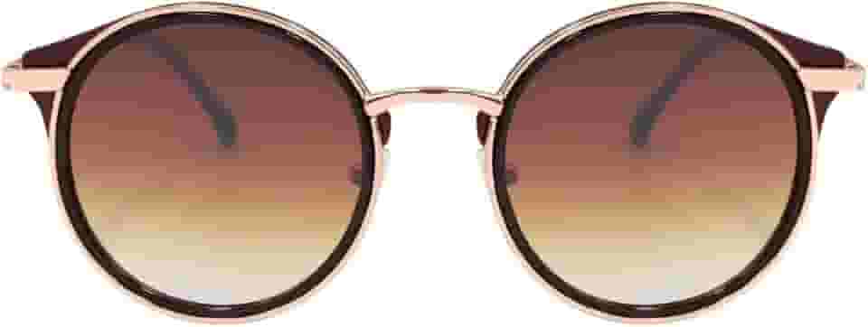 Óculos de Sol Redondo Gatinho Premium Blogueira Elegante UV400 Feminino - Modelo Florença - Cacife Brand