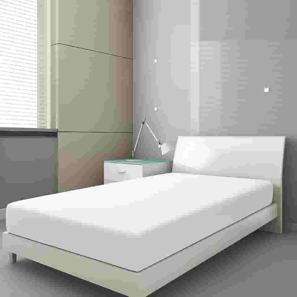 Capa Protetora Colchão Box Cama Solteiro Impermeável com Elástico Anti Mofo