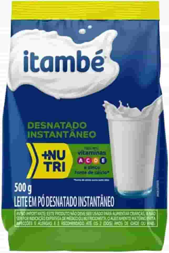 Leite em Pó Desnatado Instantâneo Itambé Vitaminas 500 GR