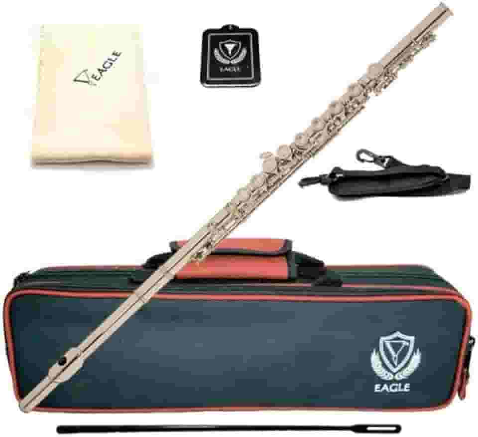 Flauta Transversal C FL03N Niquelado Eagle