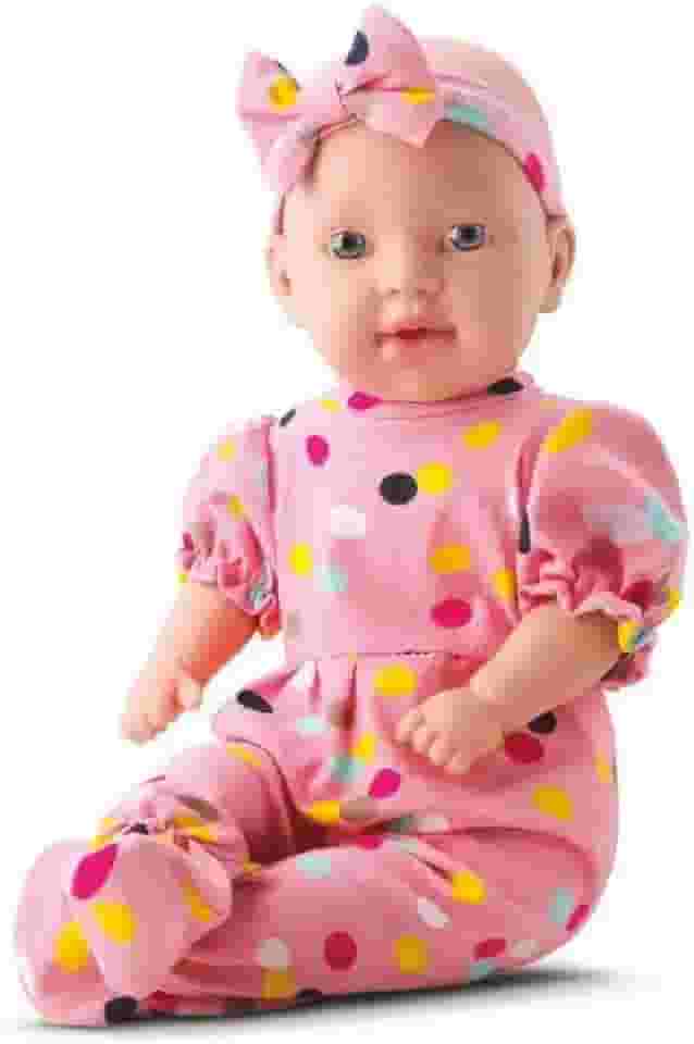 Boneca Interativa Mila Frases, 42cm de Altura, fala várias frases com design encantador