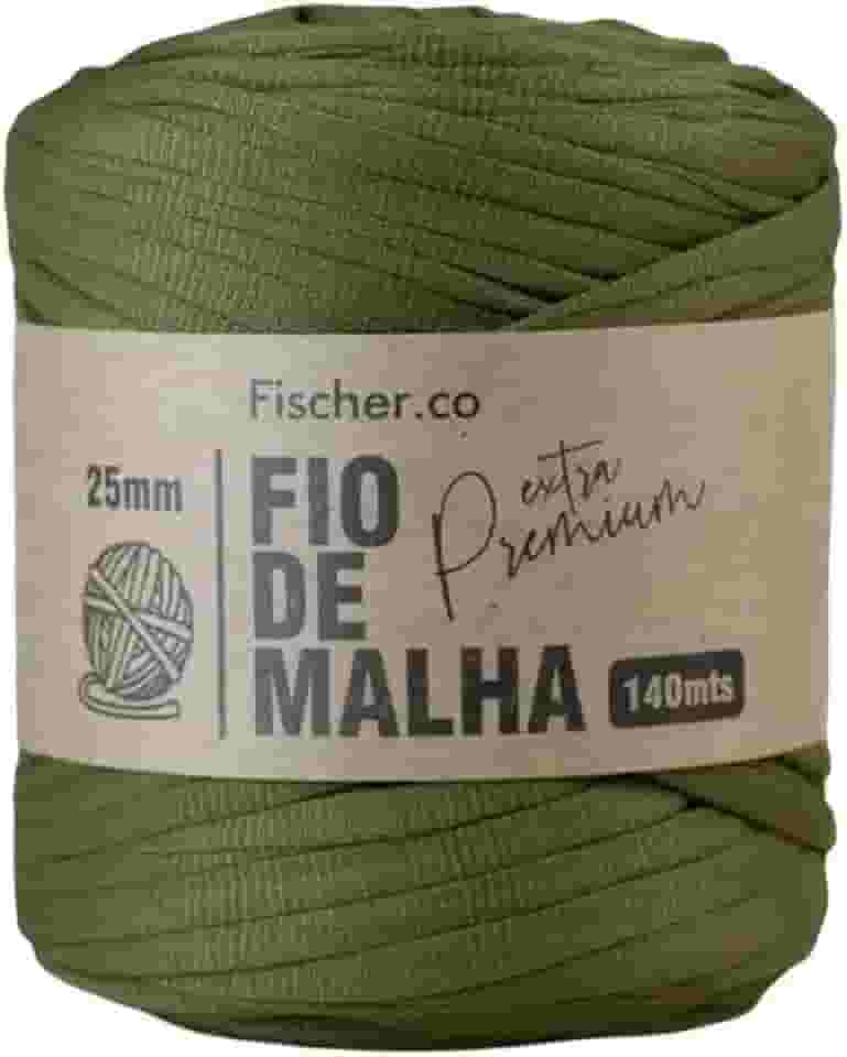 Fio de Malha Extra Premium Fischer 25mm x Rolo com 140m (65 MUSGO)