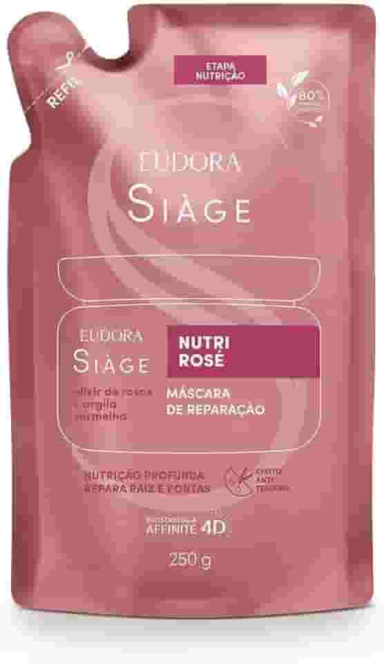 Eudora Siàge Nutri Rosé Refil Máscara Capilar 250g