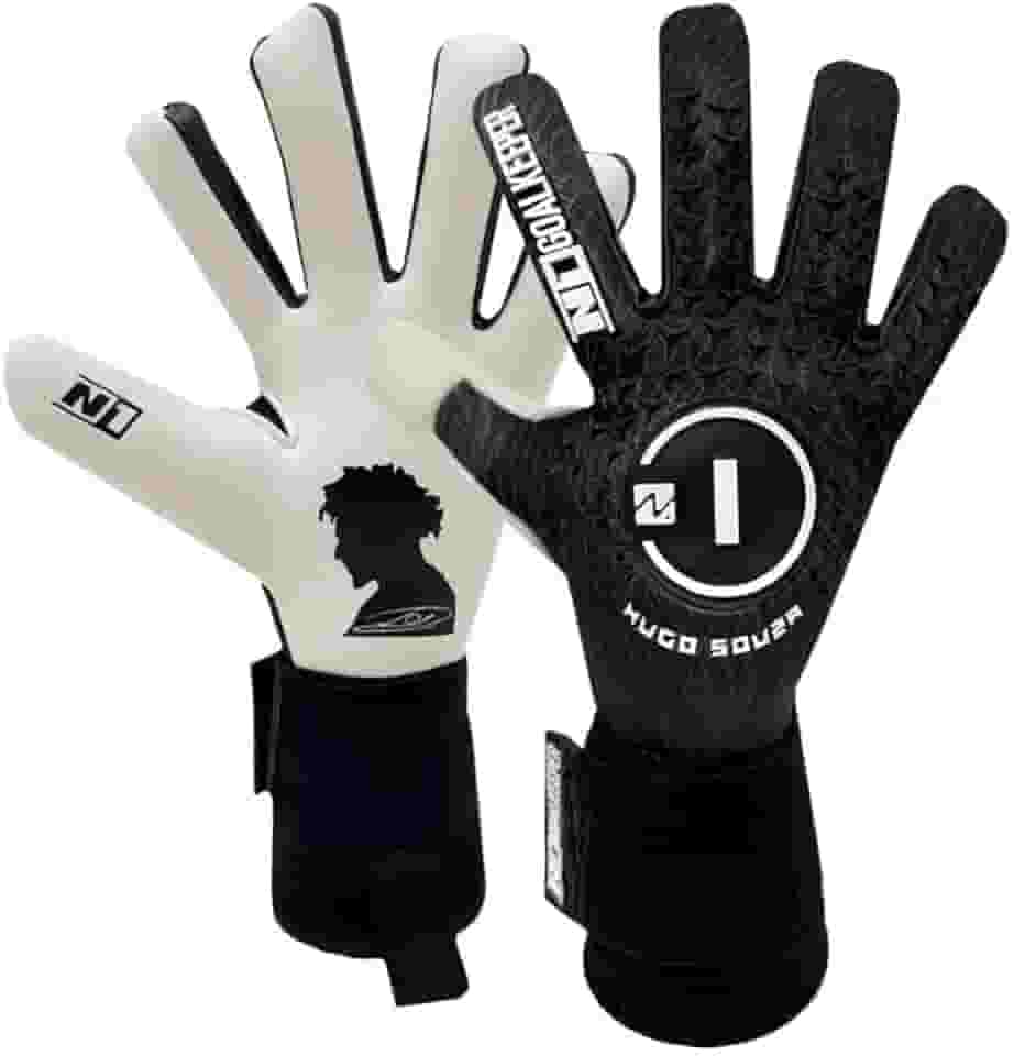 Luva Goleiro Profissional N1 Scorpius 2.0 Cor:Hugo, Tamanho:9