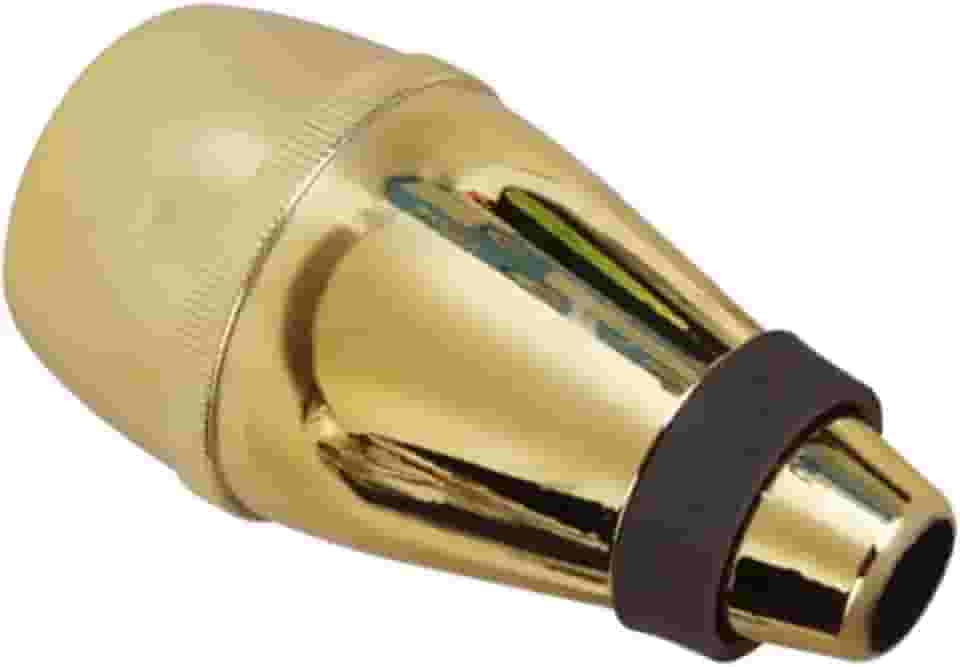 YIJU Surdina reta para silenciador de som de trompete, acessório de fácil instalação, surdina de prática de trompete BB para músicos de palco, Ouro