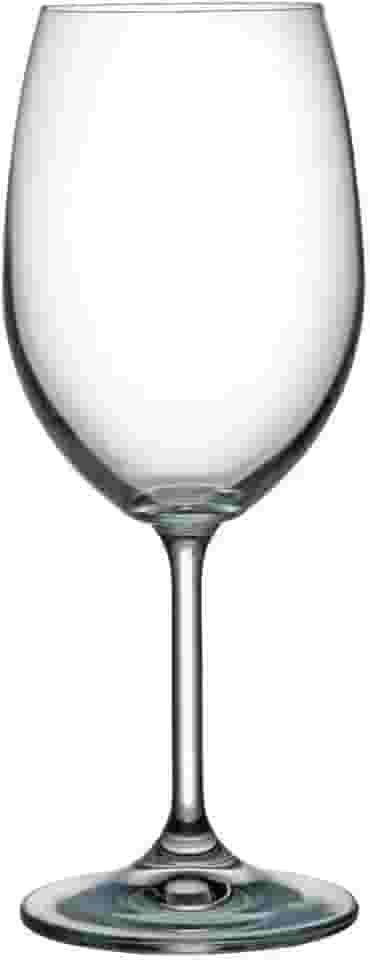 Jogo de 6 Taças para Vinho Branco Anna em Cristal Ecológico Bohemia 350ml - Full Fit