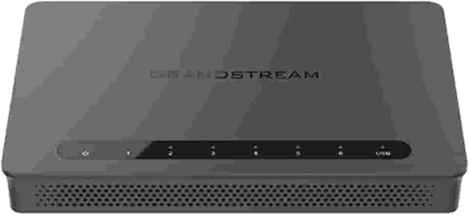 Grandstream Gwn7001, Roteador Vpn Gigabit Com Fio De 6 Portas