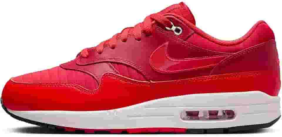 Tênis masculino Air Max 1 Premium Gymnastics, Vermelho academia/vermelho universitário/carmesim claro/vela, 10.5