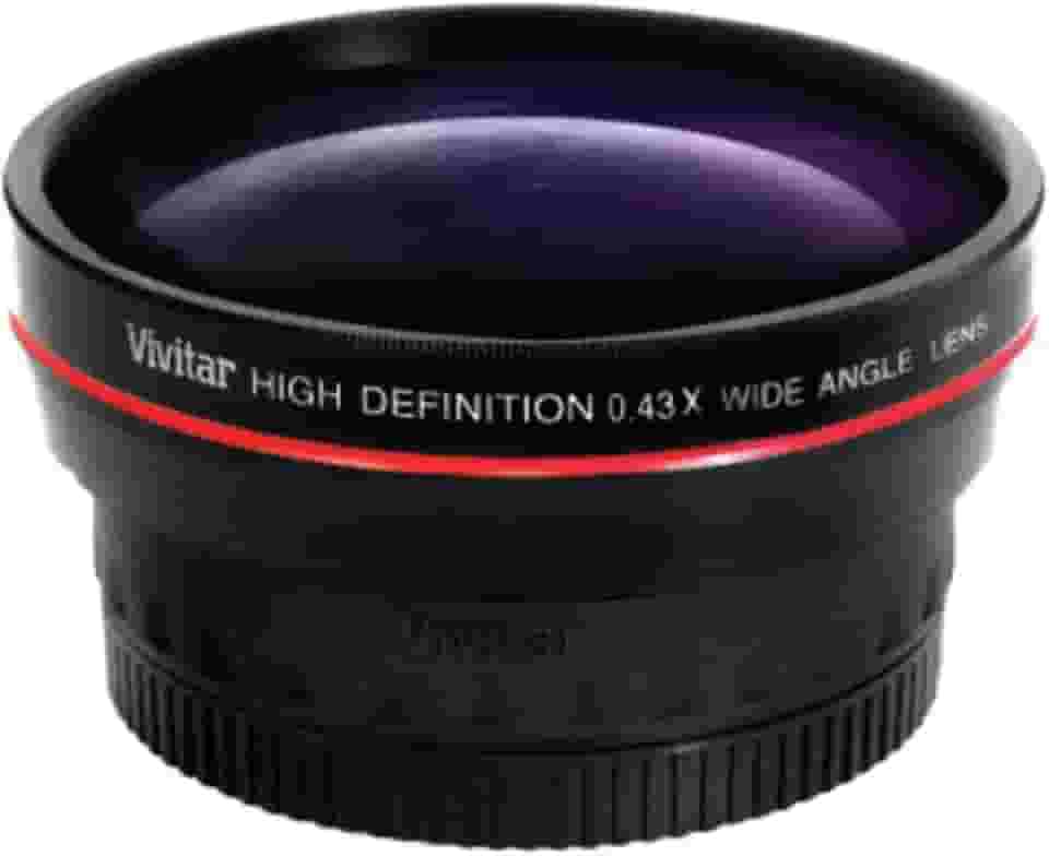 Vivitar Lente grande angular profissional de 52 mm 0,43 X com macro