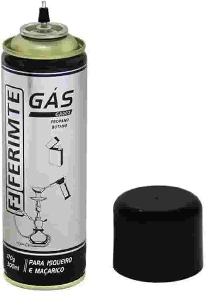 Refil para Maçarico Culinário Recarga Isqueiro Gás Butano-Propano 320ML/170G