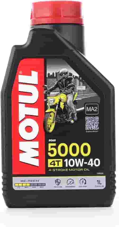 Oleo De Moto 10w40 Motul 5000 Hc-Tech Semissintético 4T 1Lt