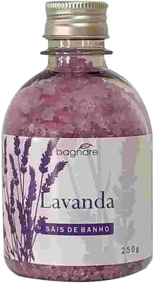 Sais De Banho Espumante Lavanda hidromassagem spa banheira ofuro Bagnare 250 G