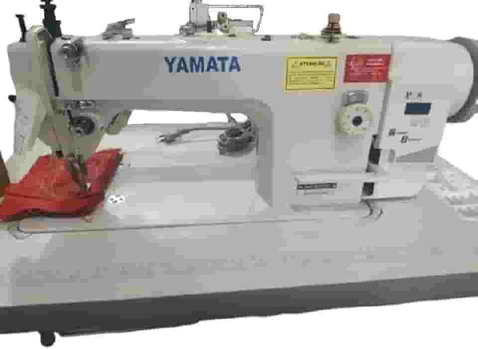 Yamata Máquina de Costura Industrial Reta Transporte Duplo Direct Drive GC-5318-DD