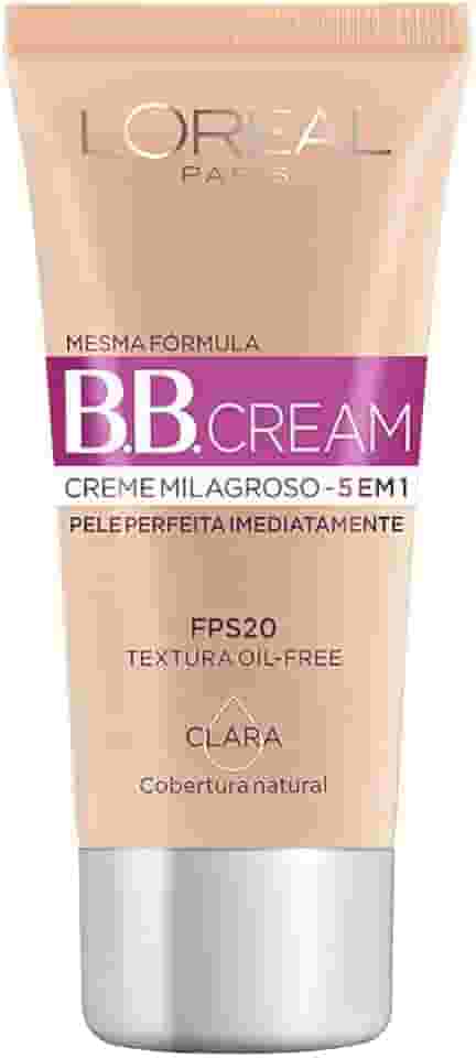 Base BB Cream L'Oréal Paris Dermo Expertise Cor Clara FPS 20, 30ml