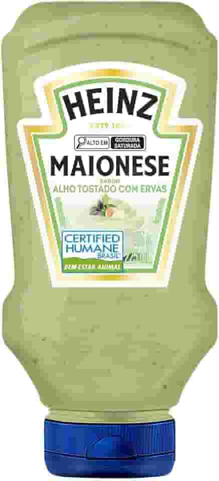 Maionese Heinz Alho Tostado com Ervas 215G