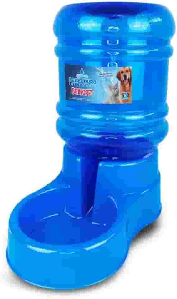 Bebedouro Automático My Pet para Cães Grande, Bebedouro Inteligente 10L para Pet, Azul