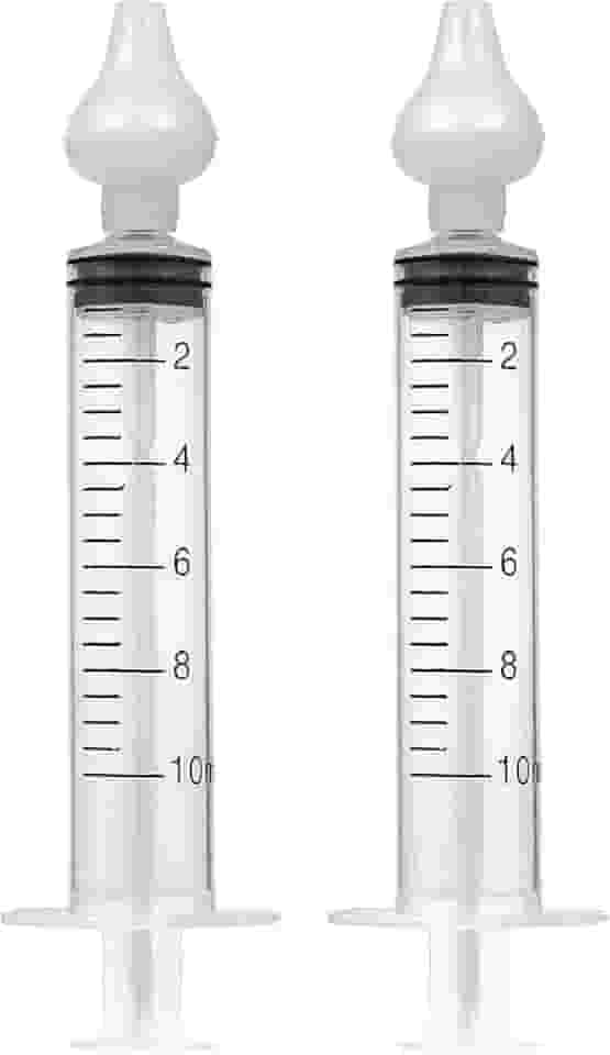 Seringa Para Lavagem Nasal Higienizador Lavador Nasal 10ml (2 unidades)