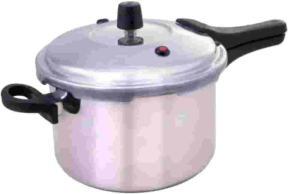 Panela De Pressão Fechamento Externo 4,5l Alumínio Polido