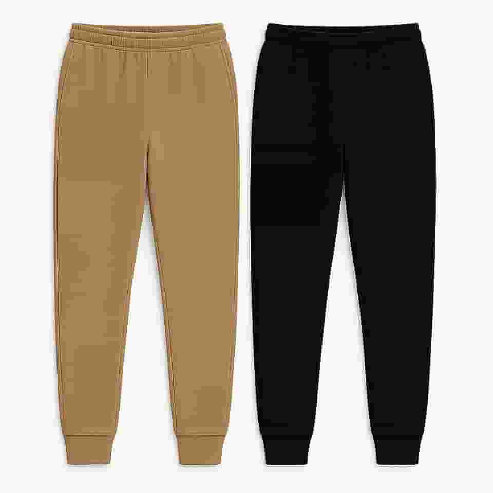 Kit 2 Calças Jogger Moletom Masculina Inverno Conforto e Estilo