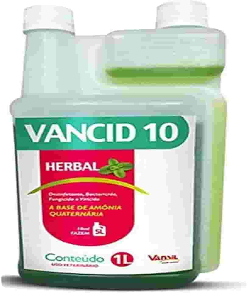 Desinfetante Bactericida Vansil Vancid 10-1 Litro Herbal