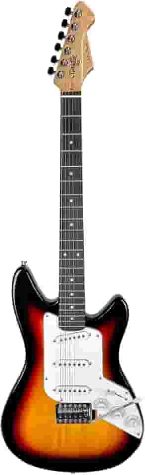 Guitarra Elétrica Valentine's - Modelo ST- Corpo em Alder - SSS - Sunset - TV1954SS