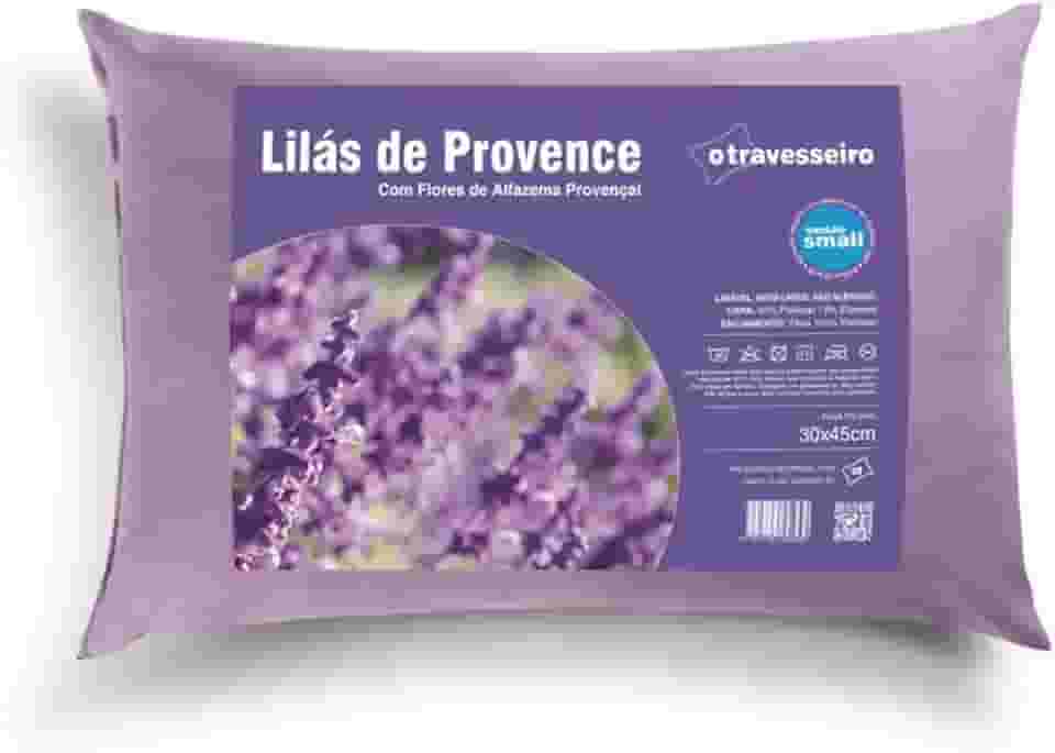 Travesseiro Infantil Com Aromaterapia Lavanda Antialérgico 30x45cm Toque Macio Confortável