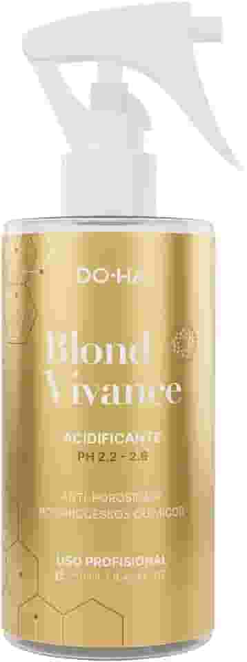 Doha Blond Vivance Acidificante para Cabelos Loiros, pH 2.2-2.6, Anti-Porosidade, 250ml